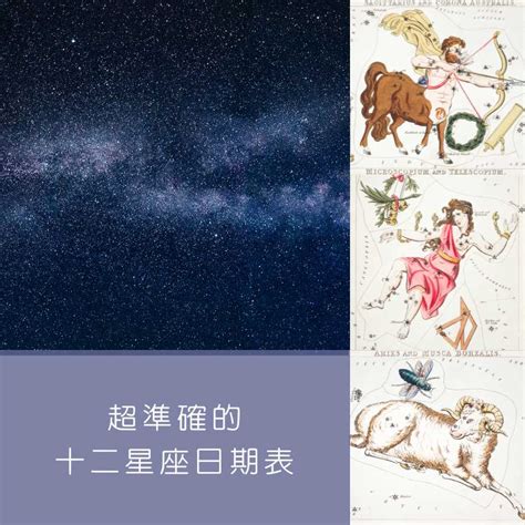 7月生日|【十二星座日期/月份表】想要查星座生日是幾號？快。